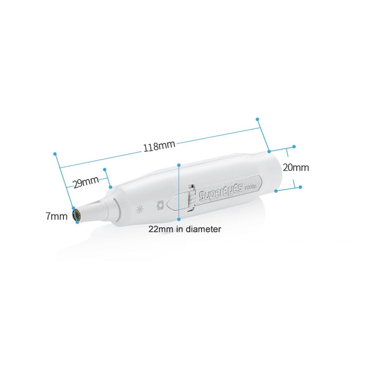 Supereyes Y008P Ear Nose Mouth Wireless Digital Electronic Endoscope