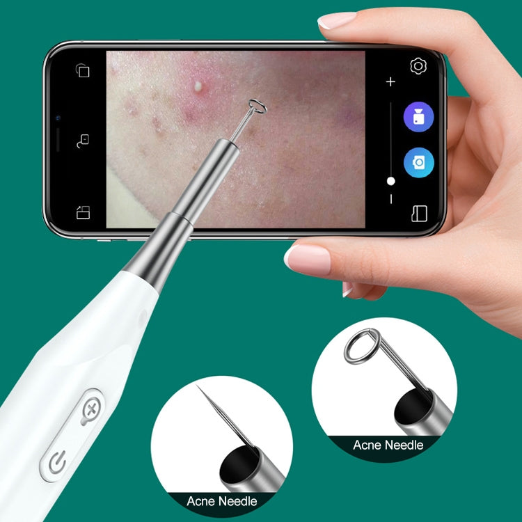 Supereyes Y009 Visual Ear Pick Acne Cleaning Microscopic Magnifying Mirror Endoscope