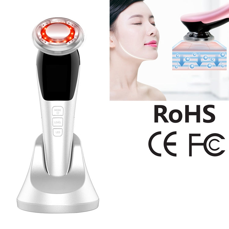 BLK-D818 Facial Beauty Instrument Hot and Cold Color Skin Rejuvenation Instrument EMS Micro Current Beauty Introduction Instrument