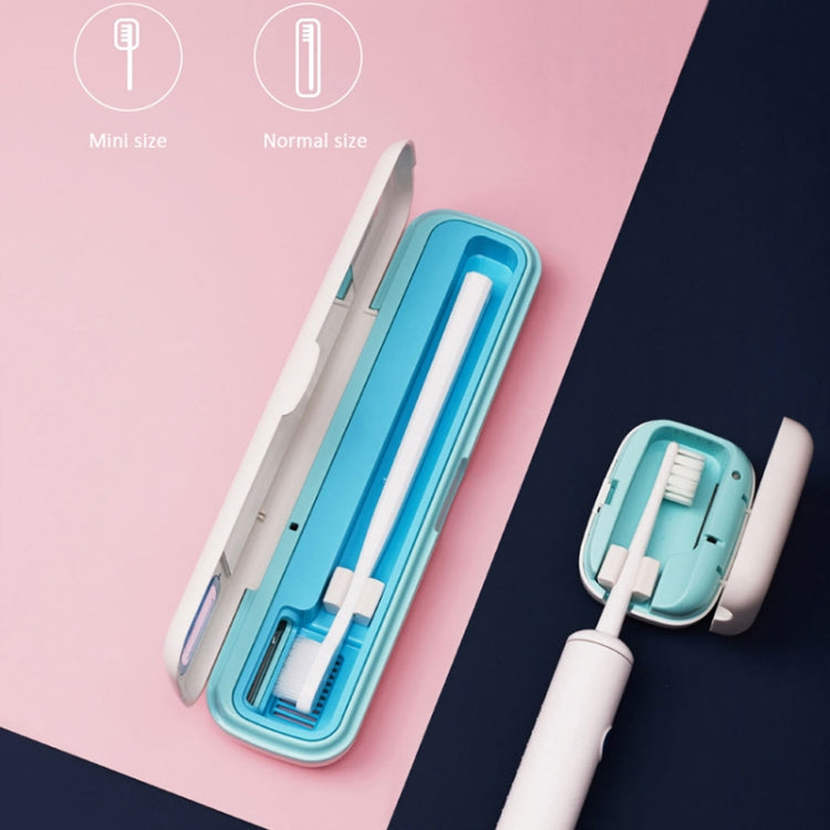 Original Xiaomi Youpin Xiaoda Portable Toothbrush Disinfection Box Ultraviolet Sterilizer Case, Storage Style