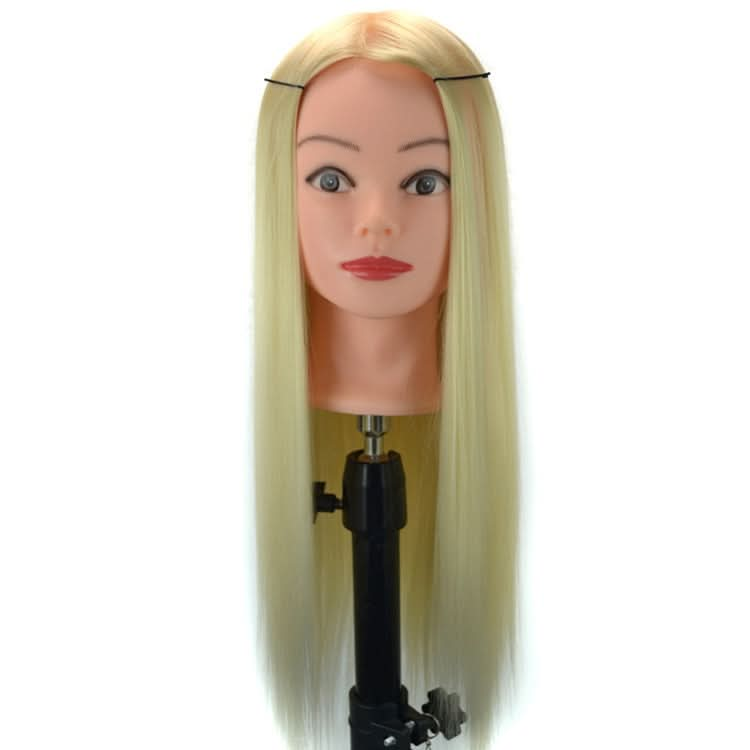 Practice Disc Hair Braided Mannequin Head Wig Styling Trimming Head Model Reluova