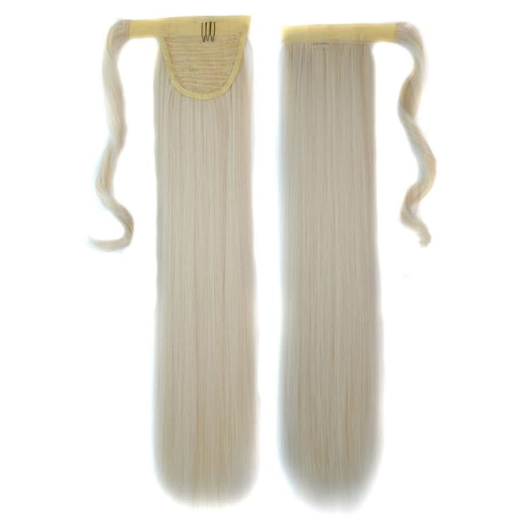 60# Invisible Seamless Bandage-style  Wig Long Straight Hair Wig Ponytail-Reluova