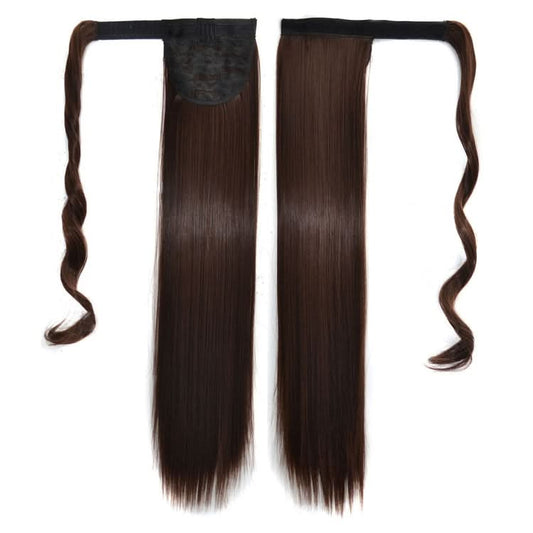 10# Invisible Seamless Bandage-style  Wig Long Straight Hair Wig Ponytail - Reluova 