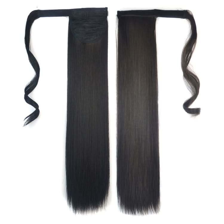 2# Invisible Seamless Bandage-style  Wig Long Straight Hair Wig Ponytail-Reluova