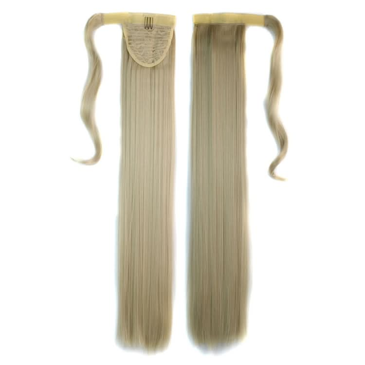 88# Invisible Seamless Bandage-style  Wig Long Straight Hair Wig Ponytail-Reluova