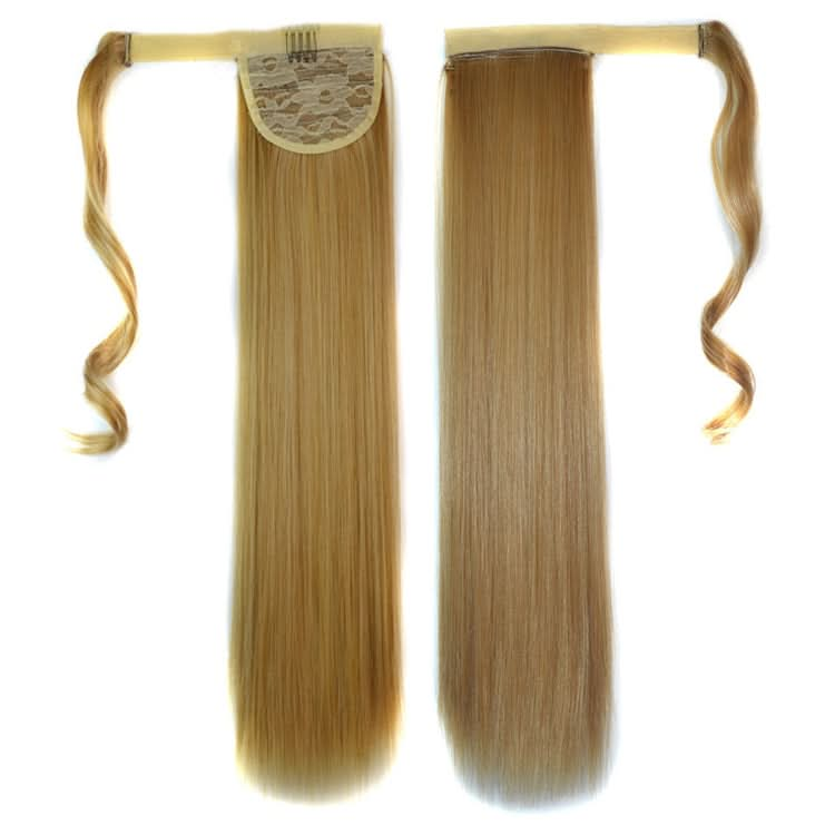 27M613# Invisible Seamless Bandage-style  Wig Long Straight Hair Wig Ponytail-Reluova