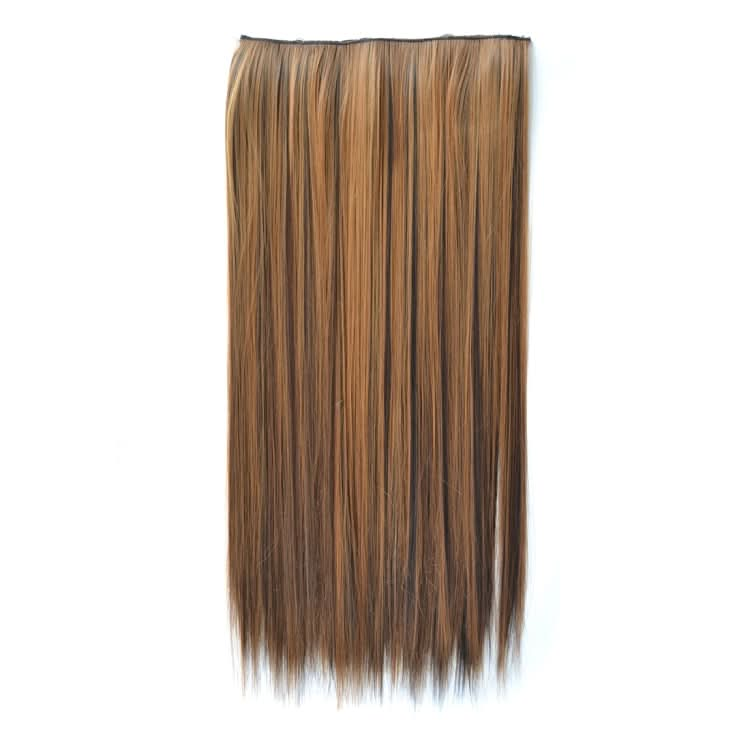 27H4# One-piece Seamless Five-clip Wig Long Straight Wig Piece-Reluova