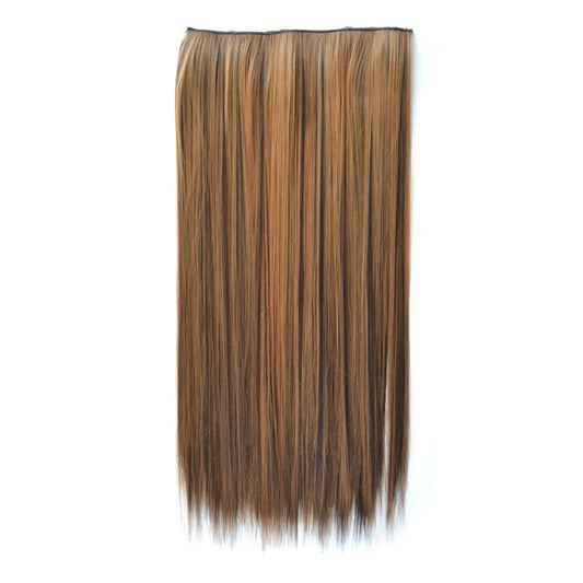 27H4# One-piece Seamless Five-clip Wig Long Straight Wig Piece-Reluova