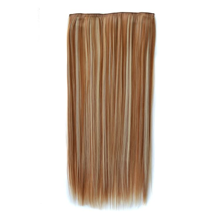 27H613# One-piece Seamless Five-clip Wig Long Straight Wig Piece-Reluova