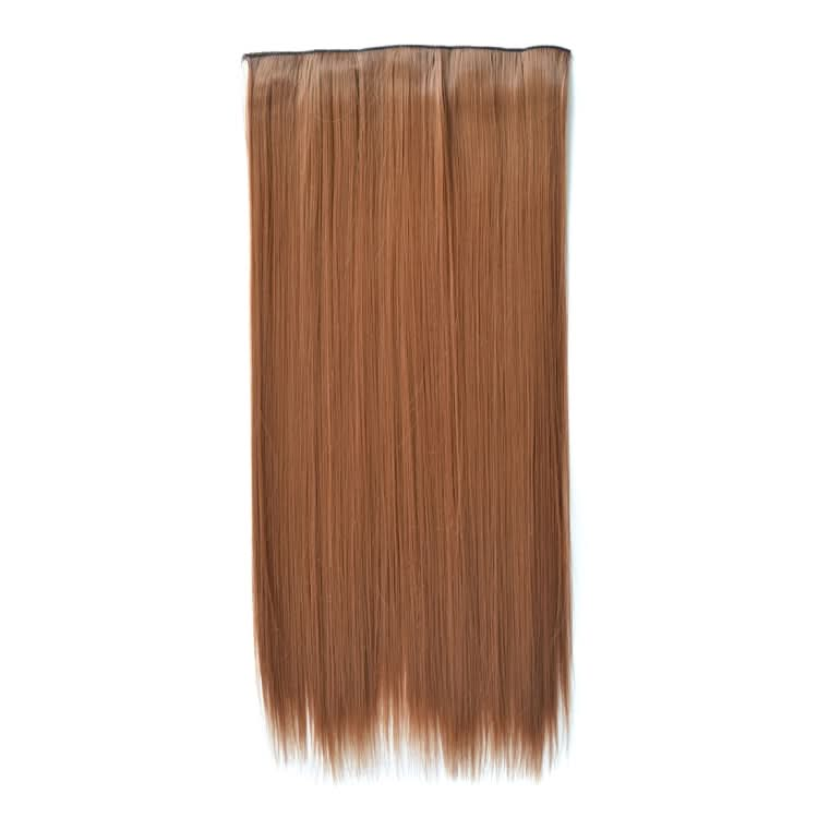 30M27# One-piece Seamless Five-clip Wig Long Straight Wig Piece-Reluova