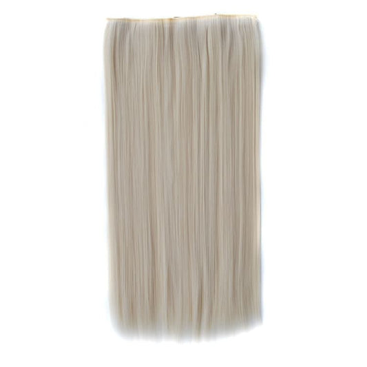 60# One-piece Seamless Five-clip Wig Long Straight Wig Piece-Reluova