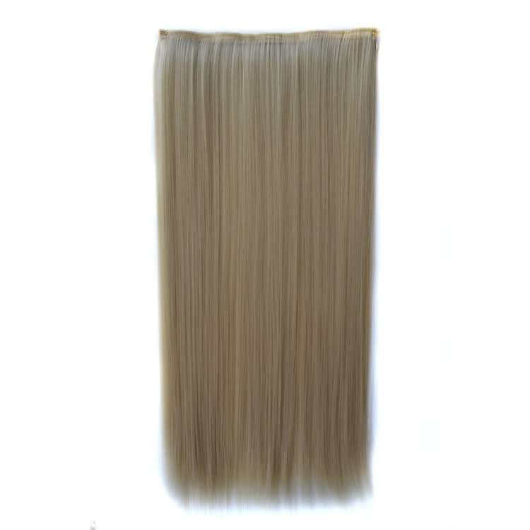 88# One-piece Seamless Five-clip Wig Long Straight Wig Piece-Reluova