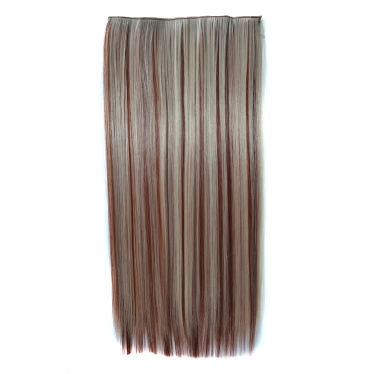 613H35# One-piece Seamless Five-clip Wig Long Straight Wig Piece-Reluova