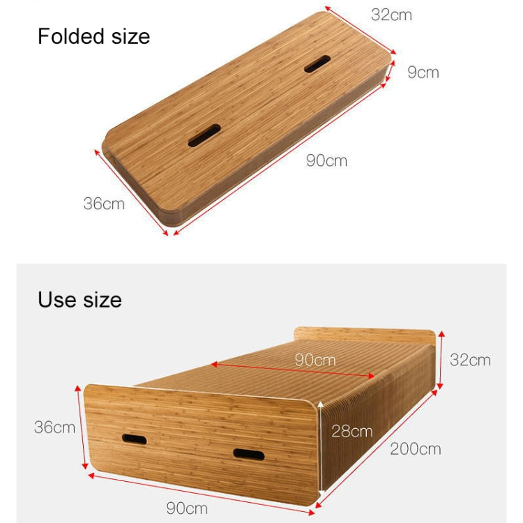 Creative Folding Single Bed, Size: Width: 200x90cm