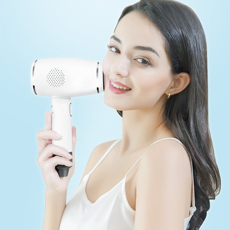 Household Portable Electric Ice Feel Laser Hair Removal Instrument with LCD Screen, EU Plug