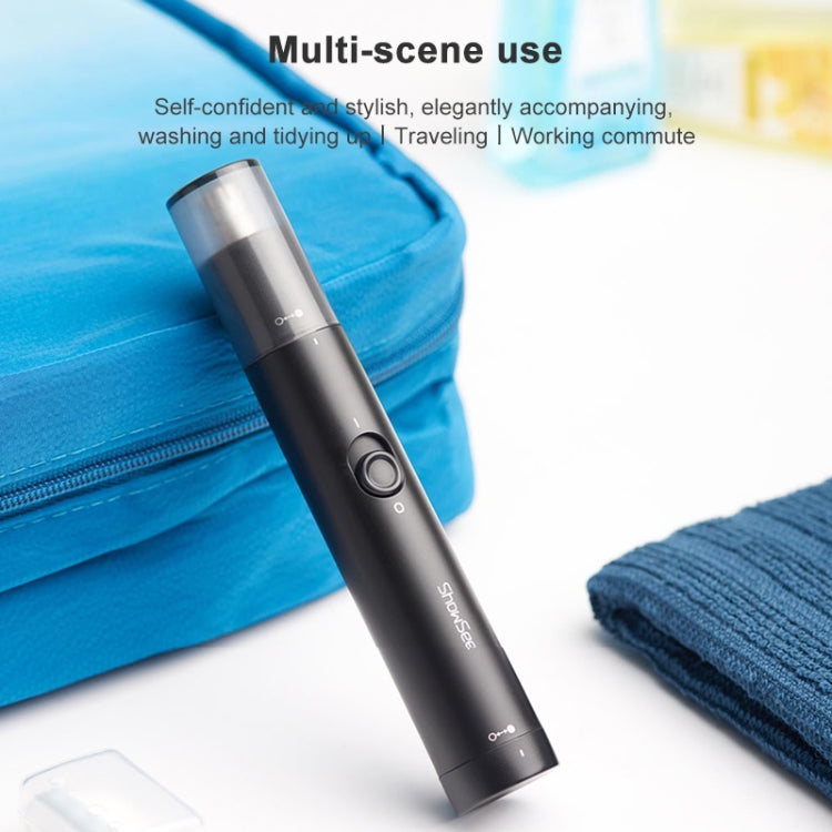 Original Xiaomi Youpin ShowSee DC 1.5V 2W Portable Waterproof Safe Electric Nose Hair Trimmer Shave Blade