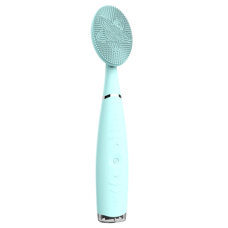 LSHOW YJK038 IPX6 Waterproof Hand-held Intelligent High Frequency Vibration Silicone Facial Cleaning Instrument Reluova