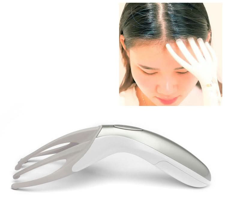 Mini Portable Multifunctional Head Massager Massage Comb, Battery Powered Reluova