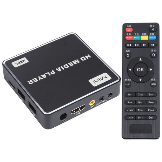 X5 UHD 4K Android 4.4.2 Media Player TV Box with Remote Control, RK3229 Quad Core up to 1.5GHz, RAM: 1GB, ROM: 8GB, Support WiFi, USB, HD Media Interface, TF Card, US Plug My Store