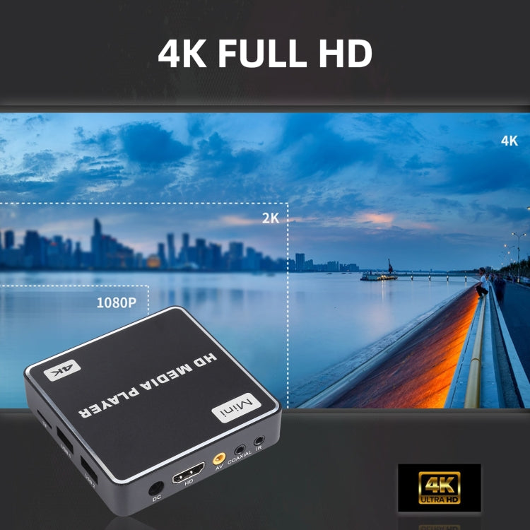 X5 UHD 4K Android 4.4.2 Media Player TV Box with Remote Control, RK3229 Quad Core up to 1.5GHz, RAM: 1GB, ROM: 8GB, Support WiFi, USB, HD Media Interface, TF Card, US Plug My Store