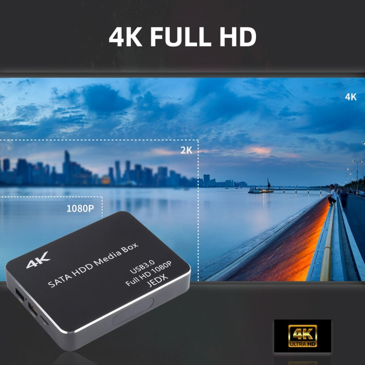 X8 UHD 4K Android 4.4.2 Media Player TV Box wtih Remote Control, RK3229 Quad Core up to 1.5GHz, RAM: 1GB, ROM: 8GB, Support WiFi, USB 3.0, HD Media Interface, TF Card, US Plug