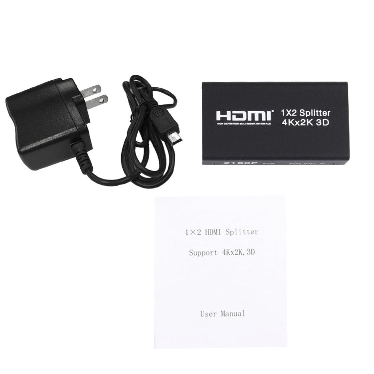 Mini HDMI 1x2 2160P Switch Splitter, Support 4Kx2K, 3D My Store