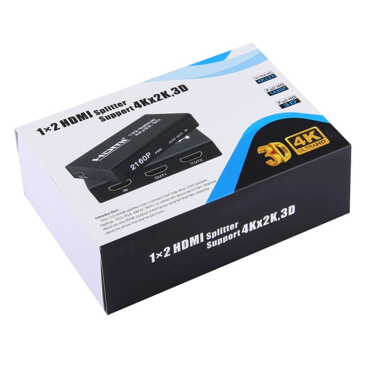 Mini HDMI 1x2 2160P Switch Splitter, Support 4Kx2K, 3D My Store