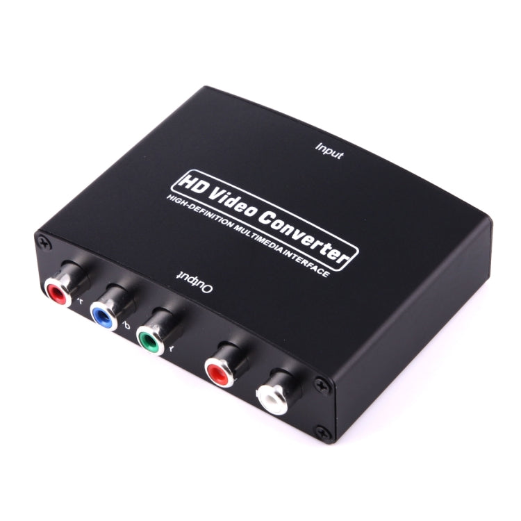 1080P HD HDMI to YPbPr Video and R/L Audio Adapter Converter