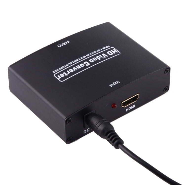 1080P HD HDMI to YPbPr Video and R/L Audio Adapter Converter