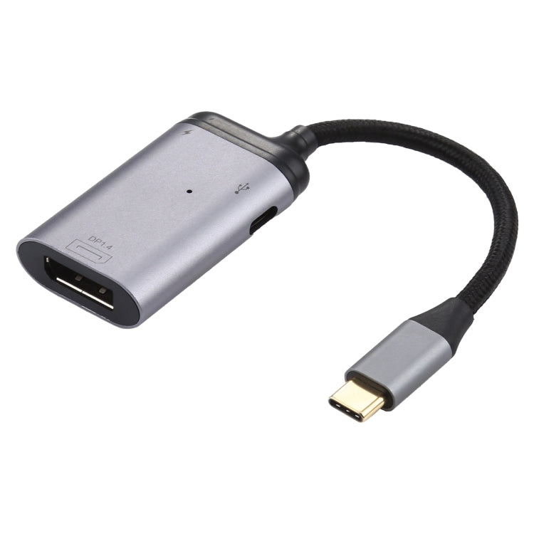 4K USB-C / Type-C to DisplayPort 1.4 + PD Data Sync Adapter Cable My Store