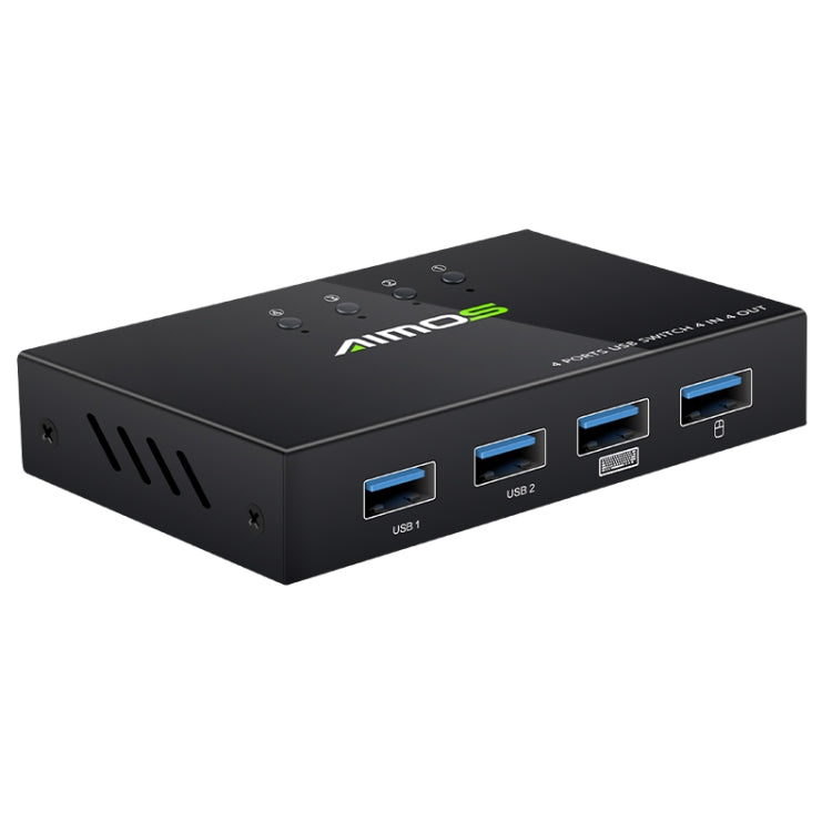 AIMOS AM-KM404K USB2.0 4 In 4 Out Switcher