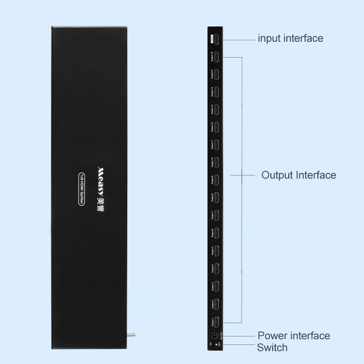 Measy SPH116 1 to 16 4K HDMI 1080P Switch Simultaneous Display Splitter My Store