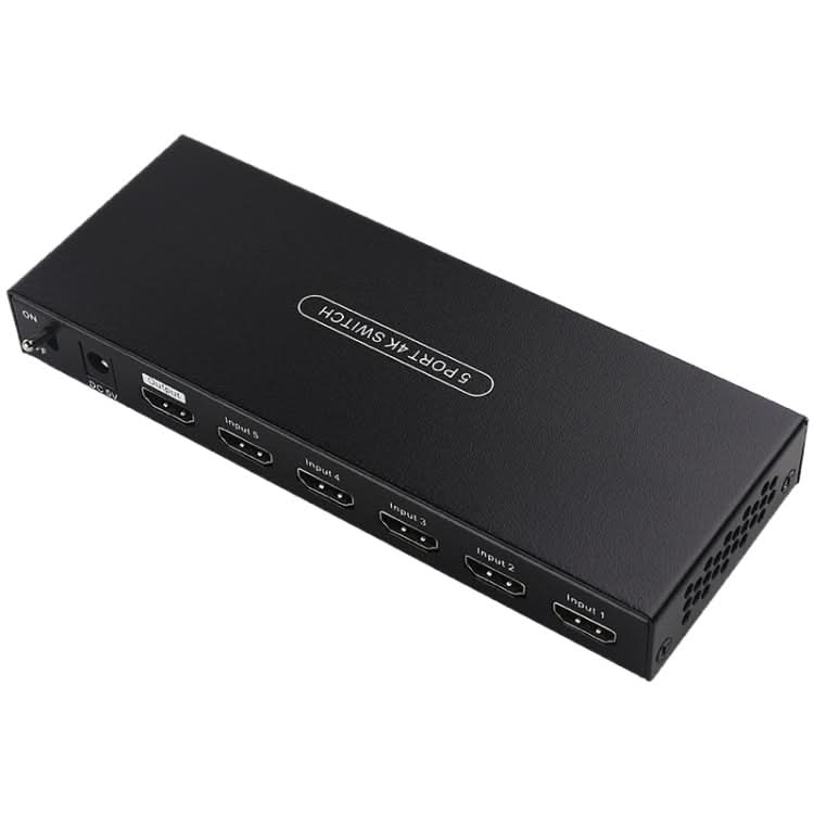 Measy SWH4651 4K 60Hz 5 In 1 Out HDMI Converter Switcher, Plug Type: EU Plug My Store