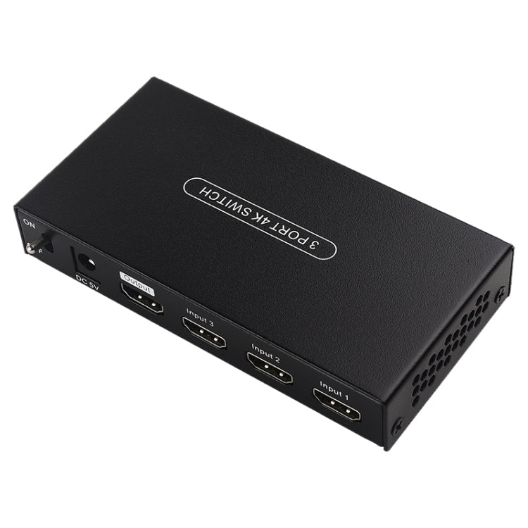 Measy SWH4631 4K 60Hz 3 In 1 Out HDMI Converter Switcher, Plug Type: EU Plug