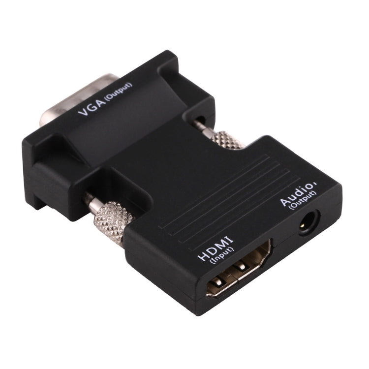 HDMI Female to VGA Male Converter with Audio Output Adapter for Projector, Monitor, TV Sets My Store