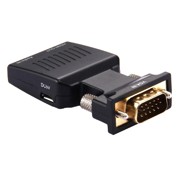 HD 1080P VGA to HDMI + Audio Video Output Converter Adapter for HDTV Monitor Projector My Store