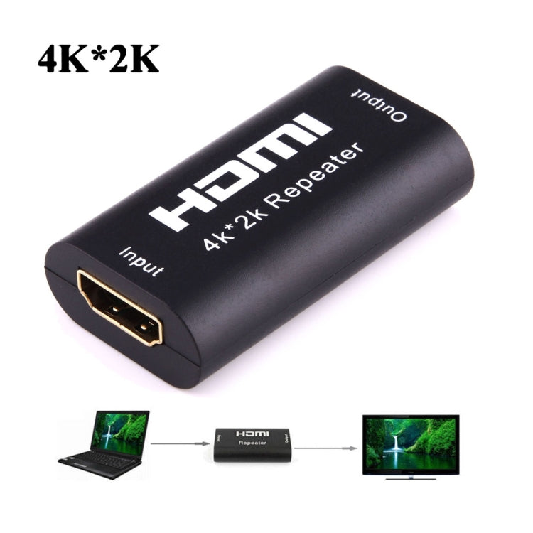 Mini 2160P Full HD HDMI 1.4b Amplifier Repeater, Support 4K x 2K, 3D