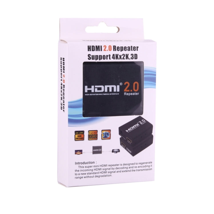 2160P Full HD HDMI 2.0 Amplifier Repeater,  Support 4K x 2K, 3D