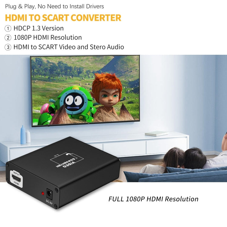 NEWKENG C8 HDMI в SCART Видео Конвертер