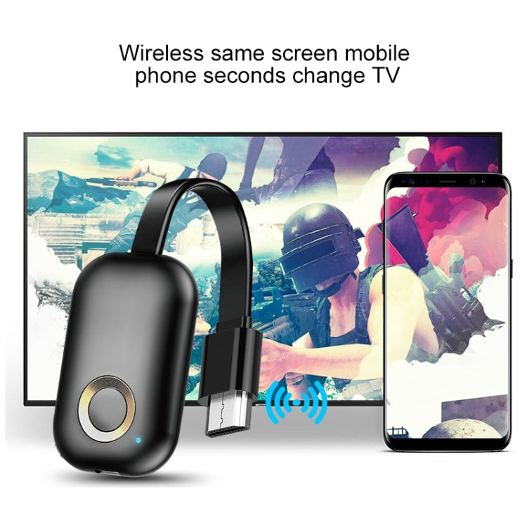 MiraScreen G9se Wireless Display Dongle 2.4G WiFi 1080P HDMI TV Stick for Windows & Android & iOS & Mac OS, Support EZmira App