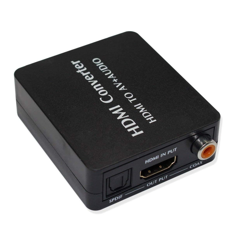 HDMI to AV Audio Converter Support SPDIF Coaxial Audio NTSC PAL Composite Video HDMI to 3RCA Adapter for TV /PC /PS3 / Blue-ray DVD My Store