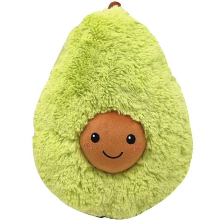 Long Plush Cartoon Avocado Shape Pillow Cushion Plush Toy, Height: 20cm Reluova