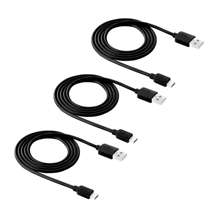 3 PCS HAWEEL 1m High Speed Micro USB to USB Data Sync Charging Cable Kits For Galaxy, Huawei, Xiaomi, LG, HTC and other Smart Phones-Reluova