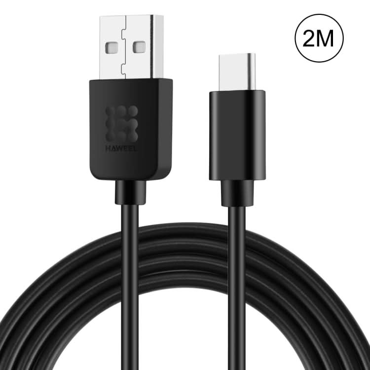 HAWEEL 2m USB-C / Type-C to USB 2.0 Data & Charging Cable My Store