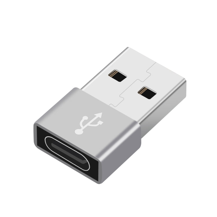 HAWEEL USB-C / Type-C Female to USB 2.0 Male Aluminum Alloy Adapter, Support Charging & Transmission Data My Store