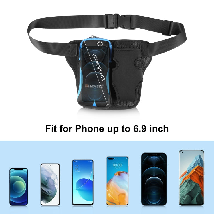 HAWEEL Multi-function Sports Fitness Water Bottle Waist Bag Reluova