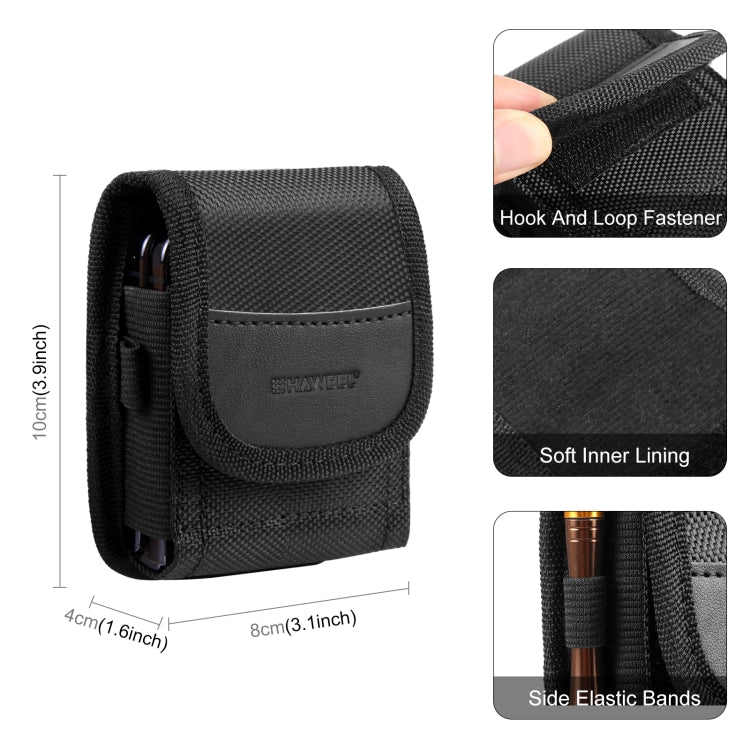 HAWEEL Flip Phone Nylon Cloth Belt Clip Carrying Pouch Bag My Store