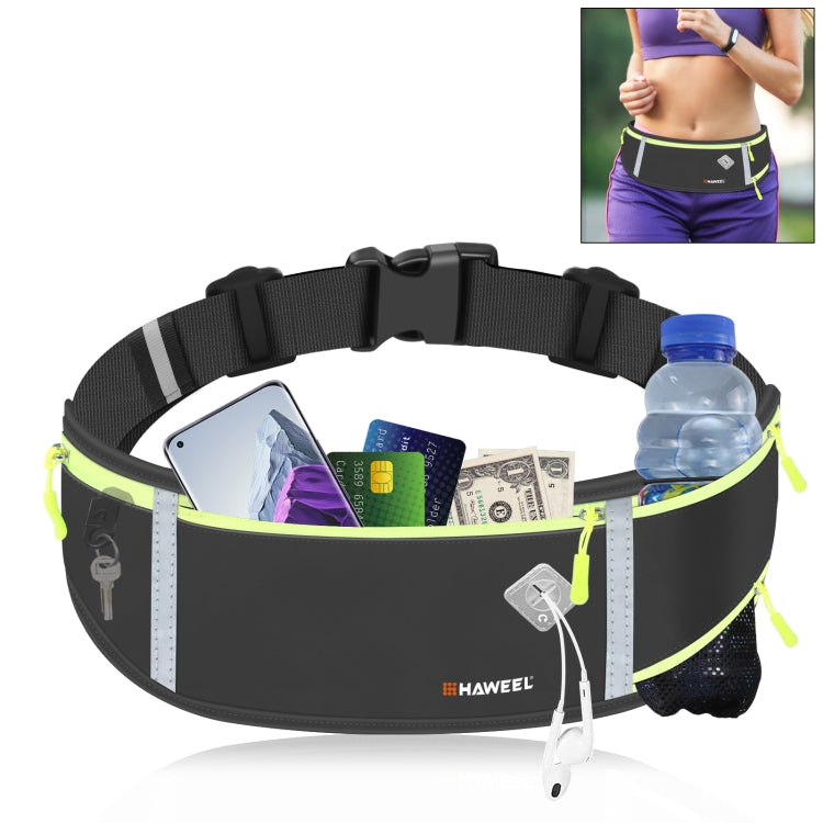 HAWEEL Running Belt Waist Fanny Pack Bag Sports Waterproof Waist Phone Pocket Reluova