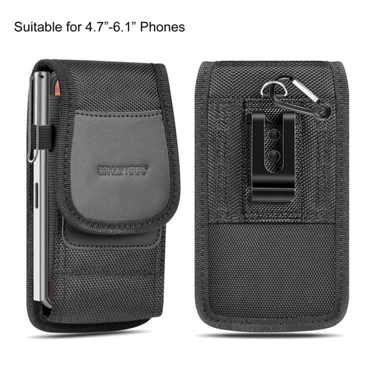 HAWEEL 4.7-6.1 inch Nylon Cloth Phone Belt Clip Carrying Pouch with Card Slot My Store