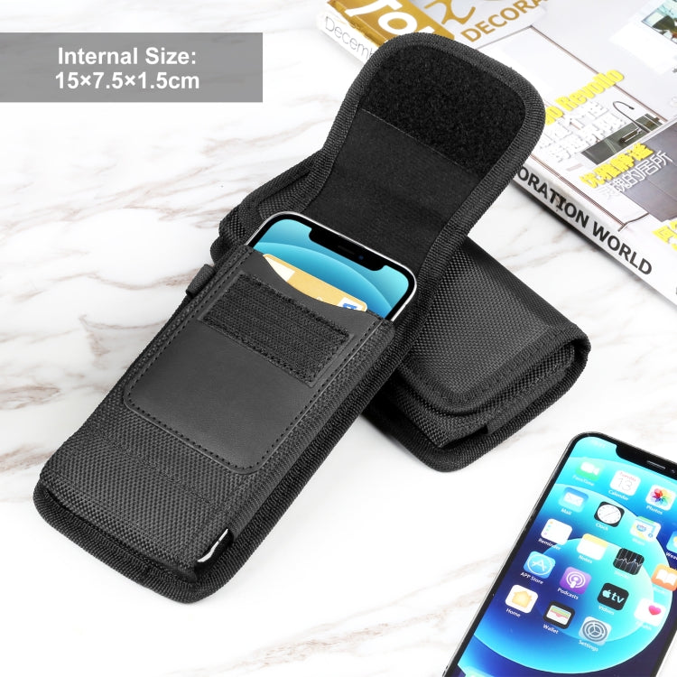 HAWEEL 4.7-6.1 inch Nylon Cloth Phone Belt Clip Carrying Pouch with Card Slot My Store